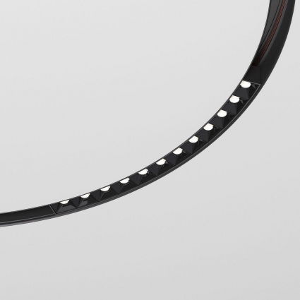 Трековый светодиодный светильник Elektrostandard Slim Magnetic Intenso 85184/01 a066512 в современном стиле, цвет черный