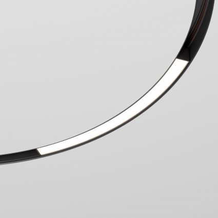 Трековый светодиодный светильник Elektrostandard Slim Magnetic Planar 85180/01 a066508 в современном стиле, цвет черный