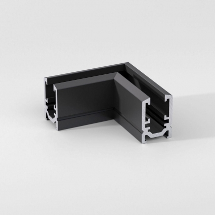Коннектор L-образный Elektrostandard Mini Magnetic 85179/00 a065639 в современном стиле, цвет черный