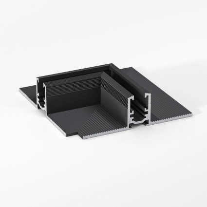 Коннектор L-образный Elektrostandard Mini Magnetic 85177/00 a065637 в современном стиле, цвет черный