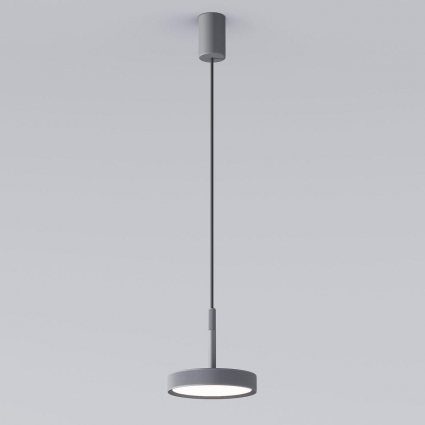 Подвесной светодиодный светильник Elektrostandard Plate 50260 LED a065413 в современном стиле, цвет графит