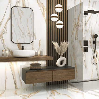 Коллекция плитки LCM Statuario Bronze
