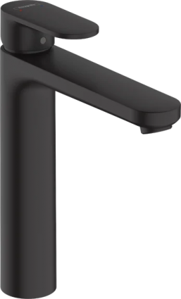 Смеситель для раковины Hansgrohe Vernis Blend 190 71552670 матовый черный однорычажный, длина излива 16.9 см