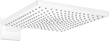 Верхний душ Hansgrohe Raindance E 300 1jet 26238700 матовый белый штанга 10.5 см,  в современном стиле