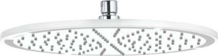 Верхний душ Kludi A-QA 6433091-00 белый, хром, штанга 5 см