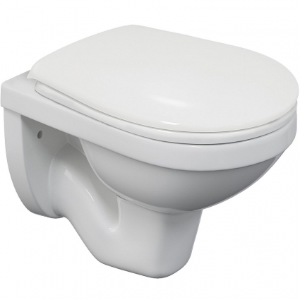 Унитаз подвесной Berges Wasserhaus Gamma PS 081115 белый, с микролифтом, 34.5x52 см