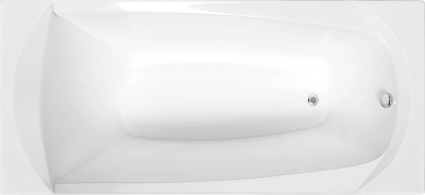 Акриловая ванна 1MarKa Elegance У25929 без опоры 140x70 см прямоугольная, пристенная