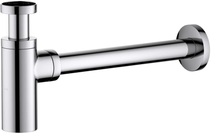 Сифон для раковины Акватек AQ6012CR бутылочный, хром