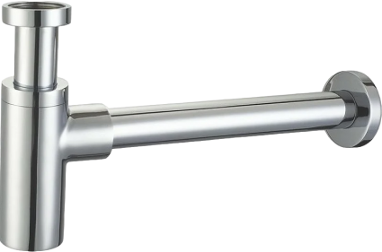 Сифон для раковины Haiba HB80-1 хром выпуск боковой