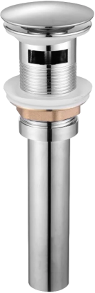 Донный клапан для раковины Haiba HB65-2 хром
