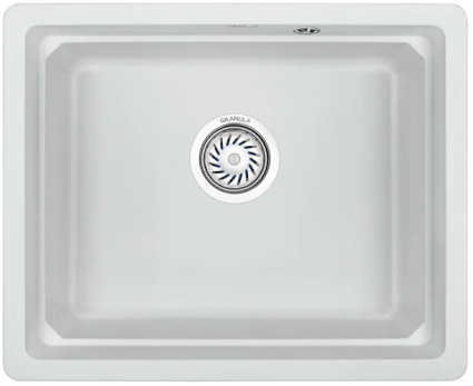 Мойка кухонная Granula Kitchen Space KS-5501U арктик матовая, прямоугольная, 55x45 см