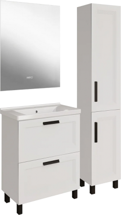 Мебель для ванной ASB-Mebel София 60 напольная, глянцевая, с ящиками