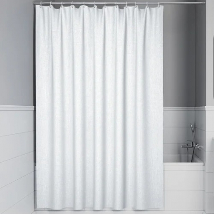 Штора для ванной Iddis Decor DL01P18i11 180х200, белая в современном стиле