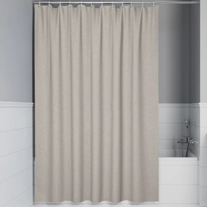 Штора для ванной Iddis Decor DL02P18i11 180х200, бежевая в современном стиле