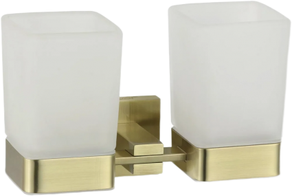 Стакан Savol 65 c S-06568C бронза, двойной в современном стиле
