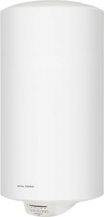 Накопительный водонагреватель Royal Thermo Heatronic DL slim RWH 100 DryHeat электрический 1.5 кВт, сухой ТЭН, белый