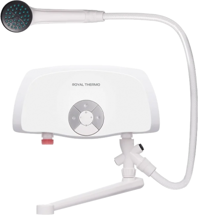 Проточный водонагреватель Royal Thermo Smartfix TS 5,5 kW электрический, 5.5 кВт, погружной ТЭН, с индикатором нагрева