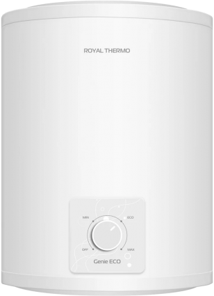 Накопительный водонагреватель Royal Thermo Genie ECO RWH 10 O электрический, нижнее подключение, 1.5 кВт, ТЭН, белый