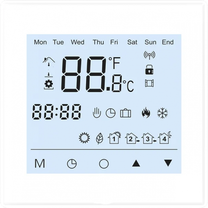 Терморегулятор Теплый пол №1 ТС 600 белый, от +5 до +60 °C