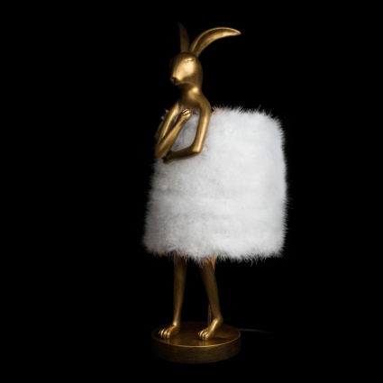 Подвесной светильник Loft IT Lapine 10315/B White fluff в стиле арт-деко, цвет белый