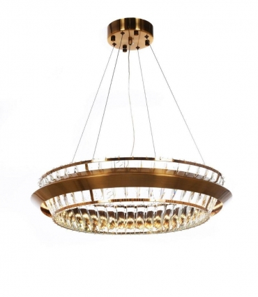 Подвесной светодиодный светильник Lumina Deco Drevia LDP 8021-600 MD в стиле модерн, цвет бронза