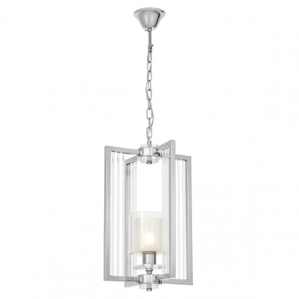 Подвесной светильник Lumina Deco Manhattan LDP 8012-1 CHR цвет хром, мощность 60 Вт