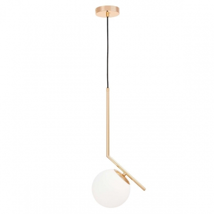 Подвесной светильник Lumina Deco Sorento LDP 1215-150 WT+GD в современном стиле, цвет белый