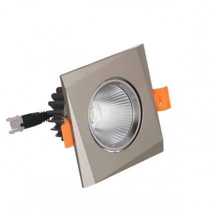 Lumina Deco Встраиваемый светодиодный светильник Lumina Deco Dalston LDC F115 NK в современном стиле, цвет серый