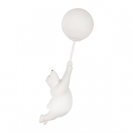 Бра Loft IT Teddy 10030W/D в современном стиле, цвет белый, мощность 40 Вт