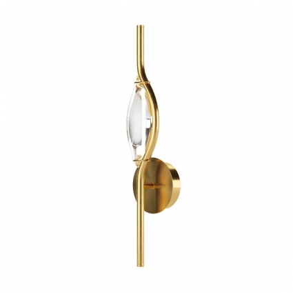 Бра Maytoni Foresight MOD347WL-L8BS3K в стиле арт-деко, цвет латунь
