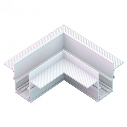 Коннектор L-образный встраиваемый iLedex Technical Vision CORNER CONNECT 4822-022-95/95-WH цвет белый