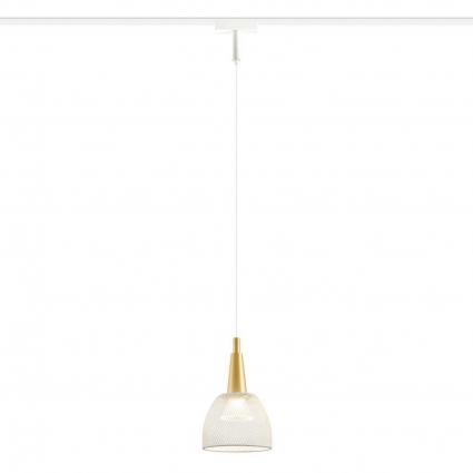 Трековый светодиодный светильник Ambrella light Track System Magnetic Ultra Slim GV1652 в современном стиле, цвет белый