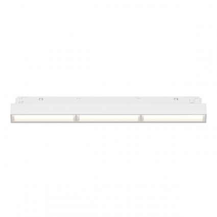 Трековый светодиодный светильник Maytoni Technical Exility Parete TR106-2-18W4K-W в современном стиле, цвет белый