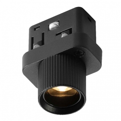 Трековый светодиодный светильник iLedex Technical Vision 4822-019-D22-2W-24DG-3000K-BK в стиле Хай-тек, цвет черный