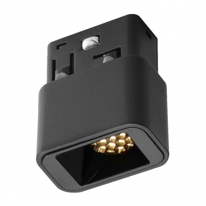 Трековый светодиодный светильник iLedex Technical Vision 4822-018-L36-2W-24DG-3000K-BK в стиле Хай-тек, цвет черный
