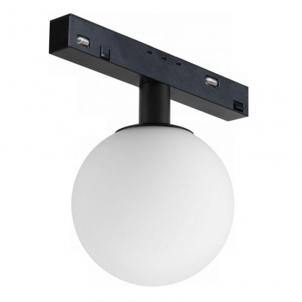 Трековый светодиодный светильник iLedex Technical Vision 4822-016-D120-6W-340DG-3000K-BK в современном стиле, цвет белый