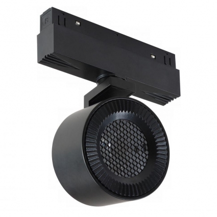 Трековый светодиодный светильник iLedex Technical Vision 4822-010-D82-12W-38DG-3000K BK (WALL WASHER) в стиле Хай-тек, цвет черный