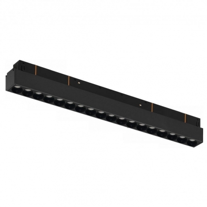 Трековый светодиодный светильник iLedex Technical Vision 4822-002-L350-18W-38DG-3000K-BK в стиле Хай-тек, цвет черный