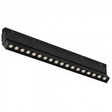 Трековый светодиодный светильник iLedex Technical Vision 4822-003-L350-18W-38DG-3000K-BK в стиле Хай-тек, цвет черный