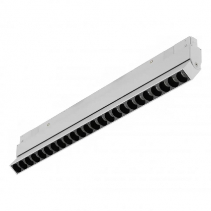Трековый светодиодный светильник iLedex Technical Vision 4822-003-L462-24W-38DG-3000K-WH в стиле Хай-тек, цвет белый