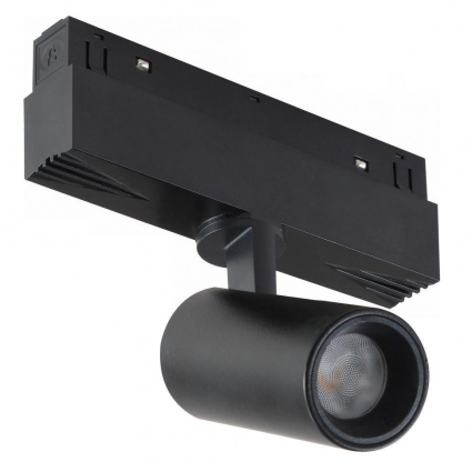 Трековый светодиодный светильник iLedex Technical Vision SMART 4822-011-D45-8W-38DG-BK в стиле Хай-тек, цвет черный