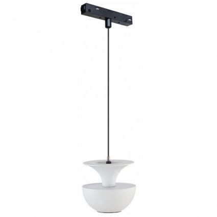 Трековый светодиодный светильник iLedex Technical Vision 4822-012-D80-6W-38DG-3000K-WH в стиле Хай-тек, цвет белый