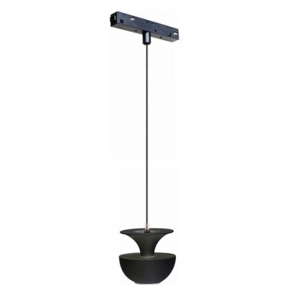 Трековый светодиодный светильник iLedex Technical Vision SMART 4822-012-D80-6W-38DG-BK в стиле Хай-тек, цвет черный