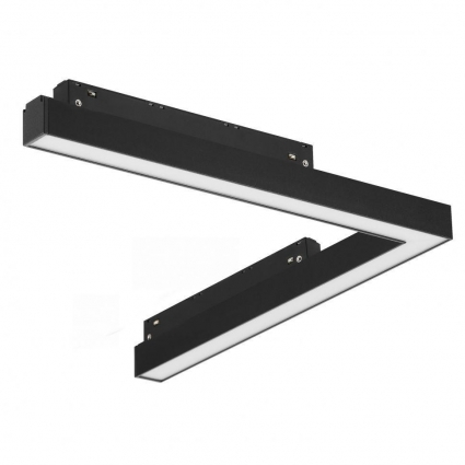 Трековый светодиодный светильник iLedex Technical Vision 4822-013-L320-16W-110DG-4000K-BK в стиле Хай-тек, цвет черный