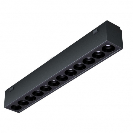 Трековый светодиодный светильник iLedex Technical Vision 4825-039-L197-12W-36DG-4000K-BK в стиле Хай-тек, цвет черный