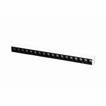Трековый светодиодный светильник iLedex Technical Vision 4825-039-L293-18W-36DG-4000K-WH в стиле Хай-тек, цвет белый