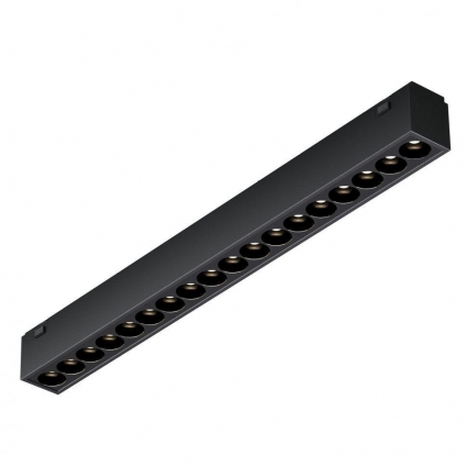 Трековый светодиодный светильник iLedex Technical Vision 4825-039-L293-18W-36DG-4000K-BK в стиле Хай-тек, цвет черный