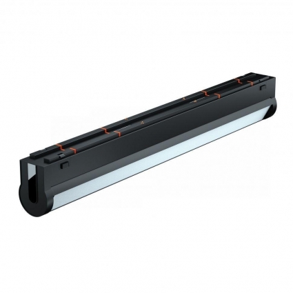 Трековый светодиодный светильник iLedex Technical Vision SMART 4825-040-L305-12W-110DG-BK в стиле Хай-тек, цвет черный