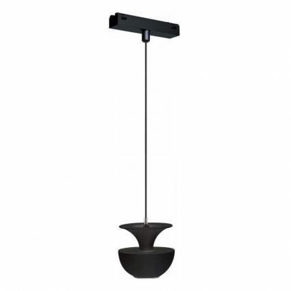 Трековый светодиодный светильник iLedex Technical Vision 4825-044-D80-6W-38DG-4000K-BK в стиле Хай-тек, цвет белый