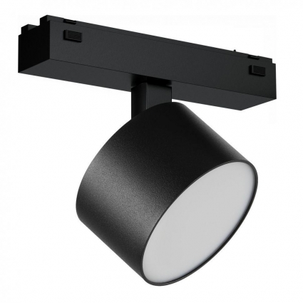 Трековый светодиодный светильник iLedex Technical Vision 4825-047-D90-10W-110DG-3000K-BK в стиле Хай-тек, цвет черный